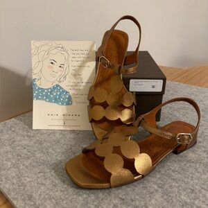 Chie Mihara Women's Bronze Sandals